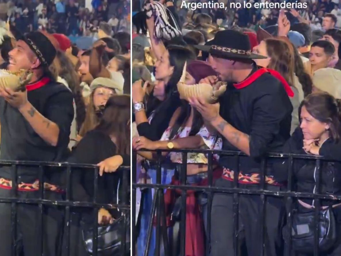 El polémico e insólito vaso que usó un gaucho en Jesús María.