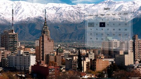 Los Andes | Un solo feriado en el mes de julio.