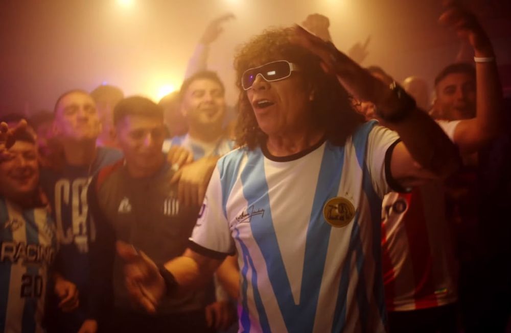 La Mona Jiménez y su estreno más reciente, Borom Bom Bom. (Captura)