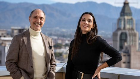 Enzo Vendemmia y Laura Rez Masud En La Cima de Los Andes.&nbsp;