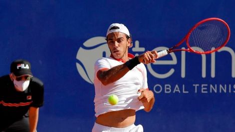 Cerúndolo, a paso firme ganó y es semifinalista en el Argentina Open. / Gentileza.
