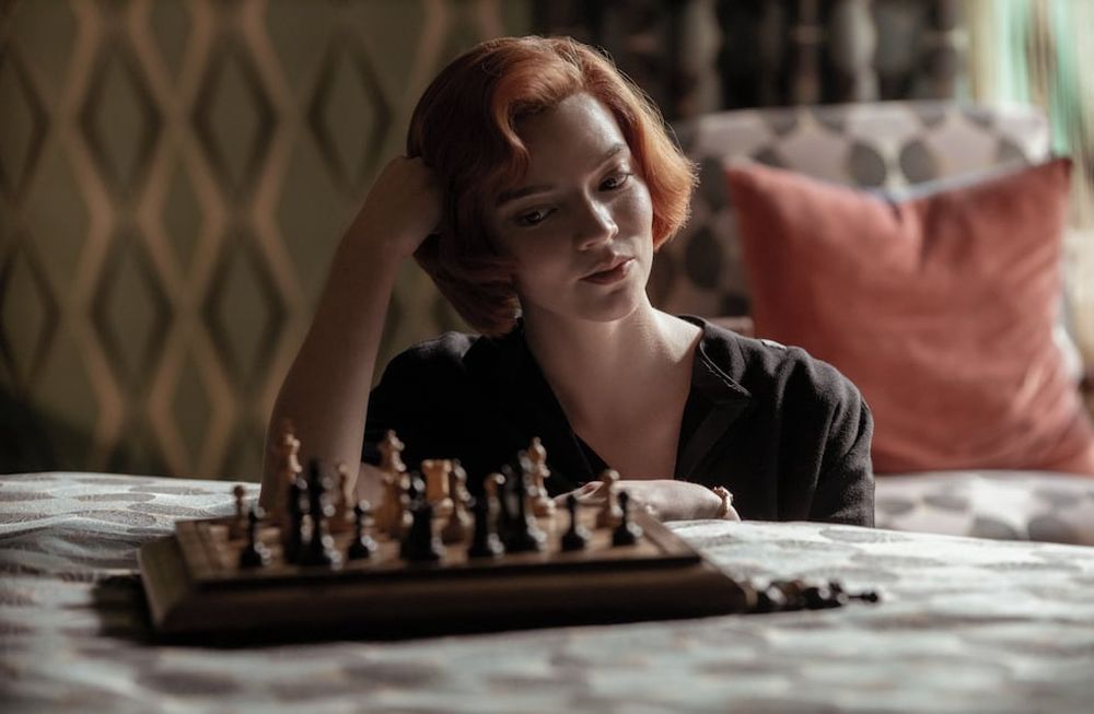 Ana Taylor-Joy en Gambito de Dama
