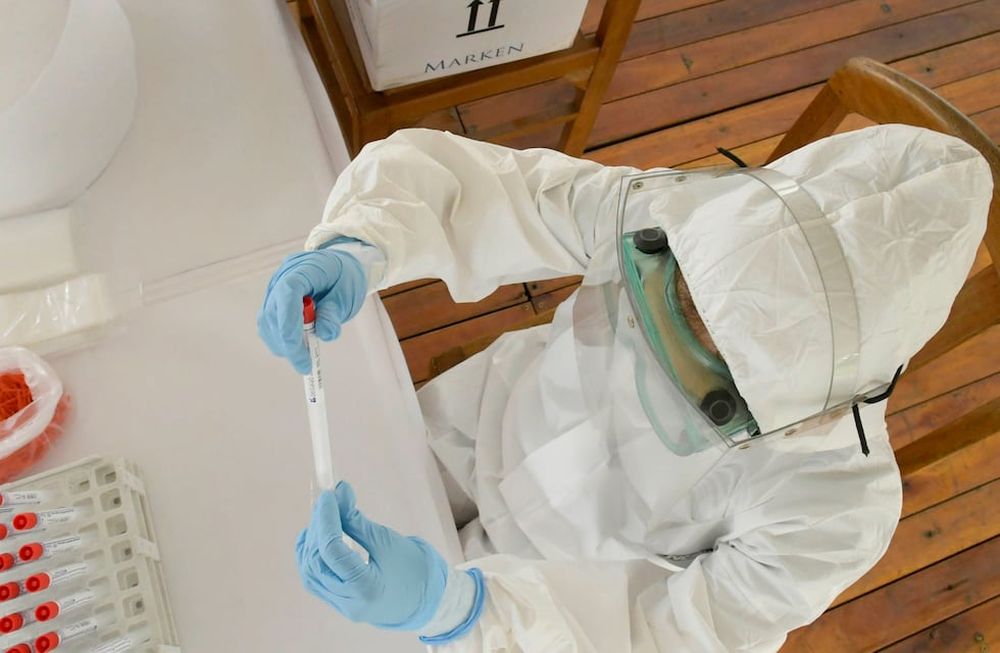 Argentina superó las 56.000 muertes por coronavirus. - Foto Orlando Pelichotti