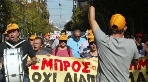 Grecia, paralizada por segundo día consecutivo por una huelga contra el ajuste