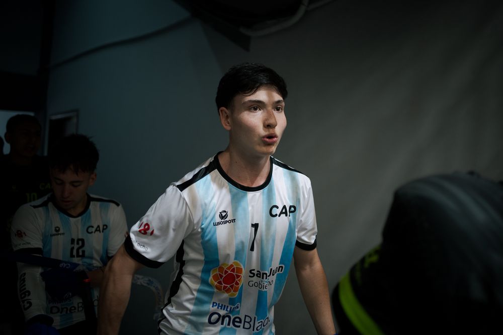 Valentín Funes, uno de los 3 mendocinos que integran el plante sub-19.
