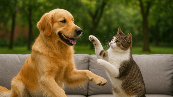 Los estudios académicos muestran diferencias clave en comunicación y resolución de problemas entre un perro y un gato, sin que esto implique superioridad de una especie.