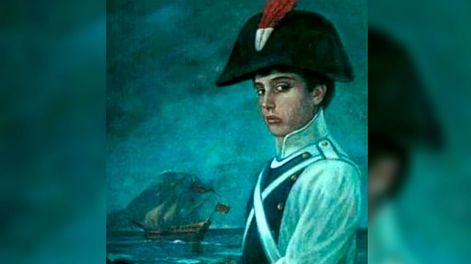 Retrato de José de San Martín cuando era niño