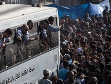 Los rehenes liberados por Hamas llegan a Israel.