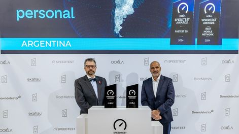 Personal fue galardonada con el premio a la Mejor Red Móvil del país. Foto: Personal Argentina