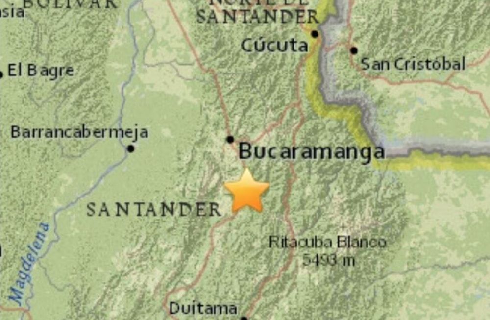 Un fuerte temblor sacudió Colombia: no hay víctimas ni daños de consideración