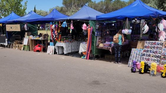 Feria del juguete de Reyes en Maipú.