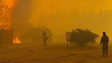 Los Andes | Chile: incendio en Viña del Mar y Valparaíso