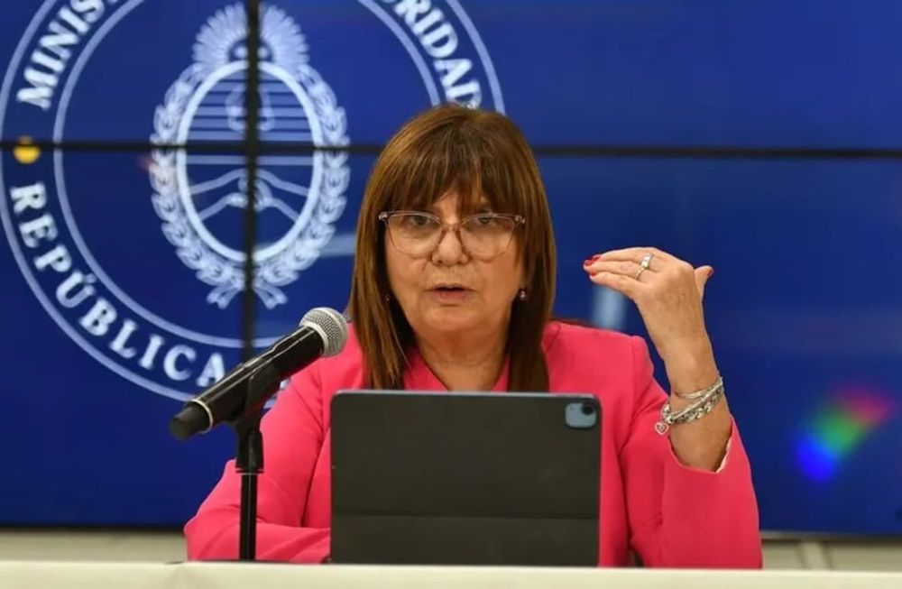 La ministra de Seguridad aseguró que aplicará el protocolo antipiquetes durante el paro general del jueves. Imagen de archivo.