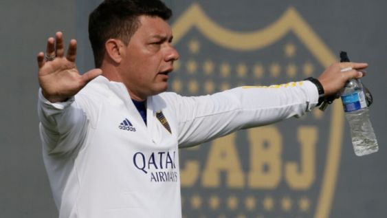 Sebastián Battaglia plantó modificación de sistema en Boca y volverá a jugar con el 4-3-1-2, clásico Xeneize. / Gentileza.