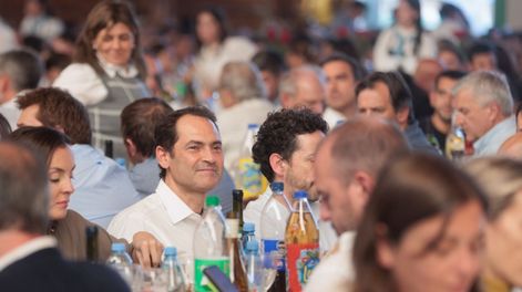 Mauricio Badaloni en la Fiesta Nacional de la Ganadería.&nbsp;
