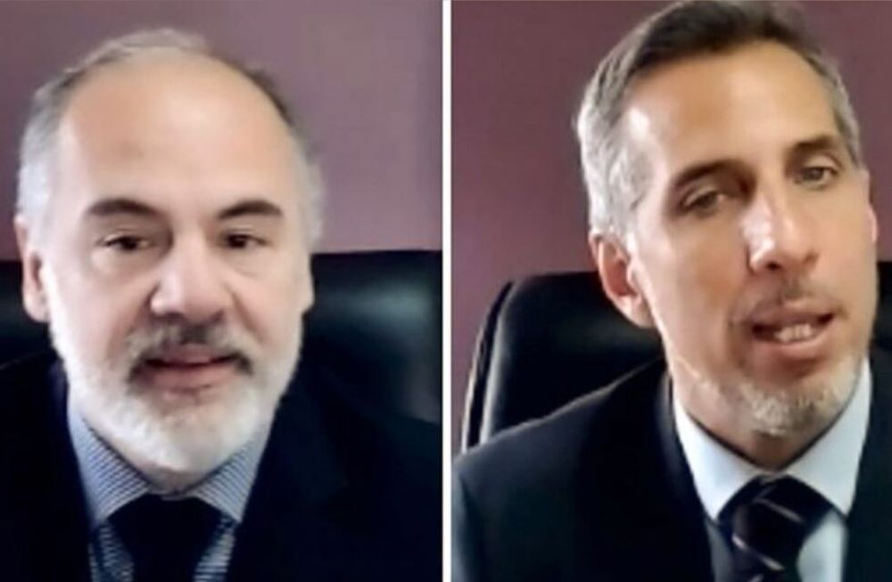 Los fiscales Sergio Mola y Diego Luciani