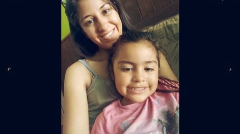Los Andes | Yamila Cialone y su hija, Guadalupe Lucero.