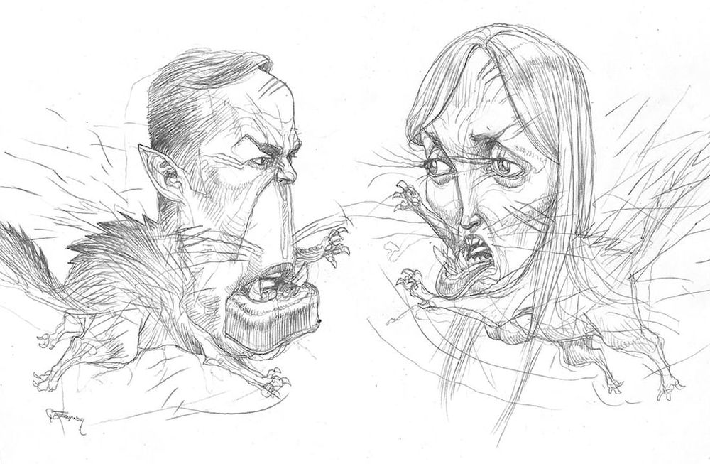 Este 2022 expondrá a los dos principales referentes de la UCR local, Suárez y Cornejo, a exigencias que los pondrán a prueba y definirán su lugar en el próximo ciclo. / Foto: Caricatura: Gabriel Fernández