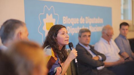 Mónica Macha, presidenta de la Comisión de Mujeres y Diversidad. Foto: Instagram / @monicafmacha