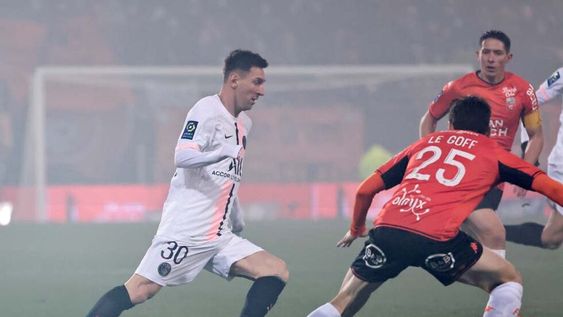 Lionel Messi jugó un buen partido, no hizo goles y el PSG apenas empató. (AP)