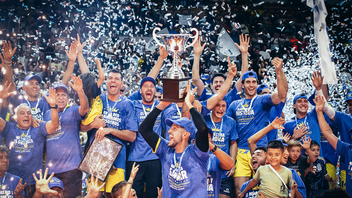 UPCN San Juan Vóley, otra vez campeón y dueño absoluto de la Liga Argentina