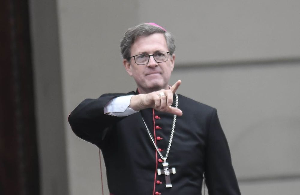Jorge Ignacio García Cuerva , el arzobispo de Buenos Aires . Foto Federico Lopez Claro