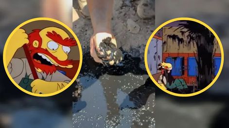 Como en Los Simpson: perforaron el patio y hallaron petróleo en una escuela de Neuquén