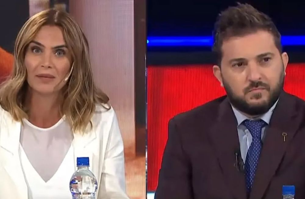 Diego Brancatelli y Amalia Granata discutieron en vivo por la sentencia de Lázaro Báez