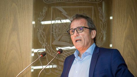 Javier Oyhenart, presidente del Colegio de Agrimensura de Mendoza.