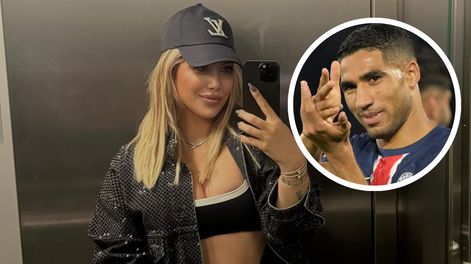 Qué dijo Wanda Nara sobre su supuesto romance con el jugador del PSG, Achraf Hakimi