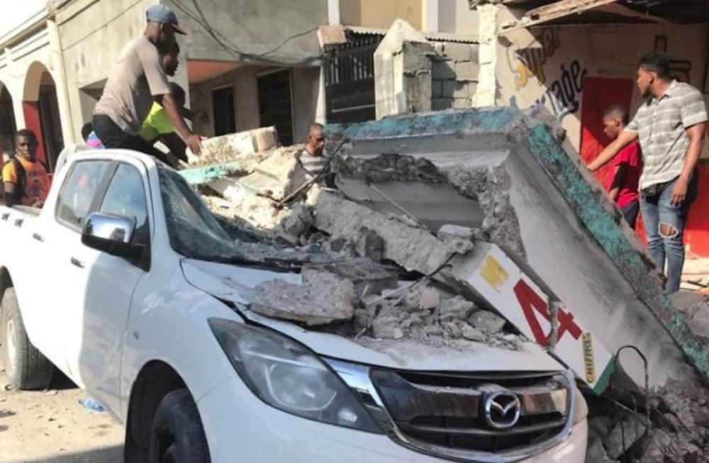 Sismo en Haití. gentileza / @SafeLiveAlert
