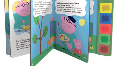 Tienda Los Andes presenta los libros con sonido de Peppa Pig ¡diversión sin límites!