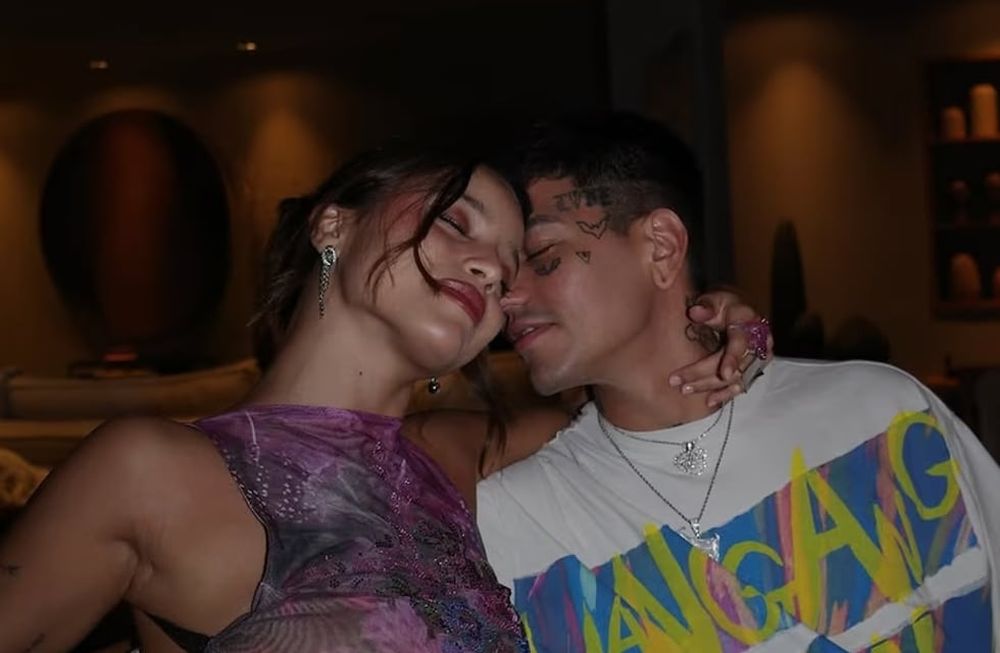 Las vacaciones de Duki y Emilia en Brasil.