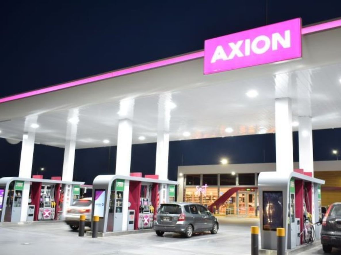 Axion Energy se sumó al aumento de los combustibles. Foto: Gentileza.