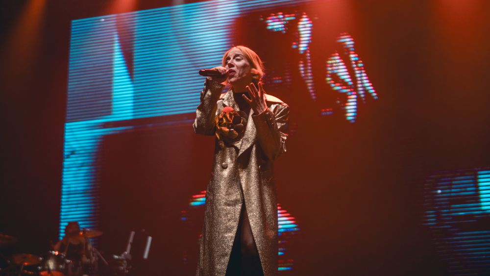 Un momento del show de Miranda! en el Arena Maipú. Foto: gentileza Yasmín Zavaroni.