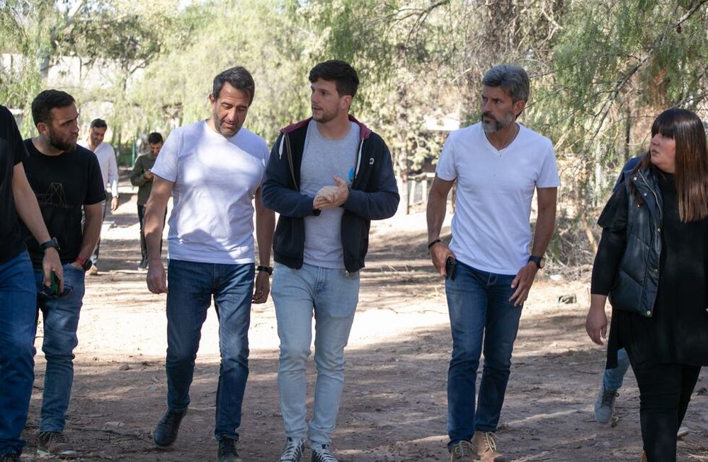 Ulpiano Suarez y Mario Isgro recorrieron importantes obras en la Ciudad