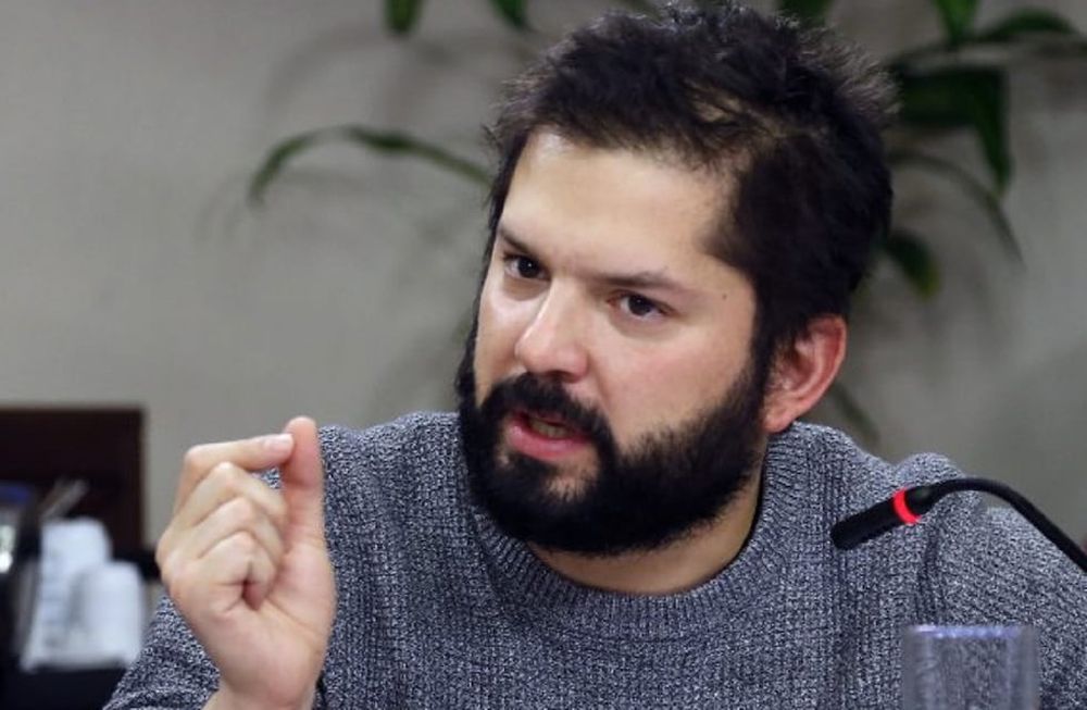 Gabriel Boric, diputado del Frente Amplio y exlíder estudiantil chileno (Gentileza / ATON)