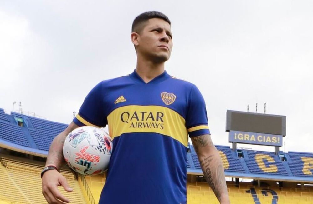 De no creer: Marcos Rojo se retiró lesionado de su primer entrenamiento con Boca