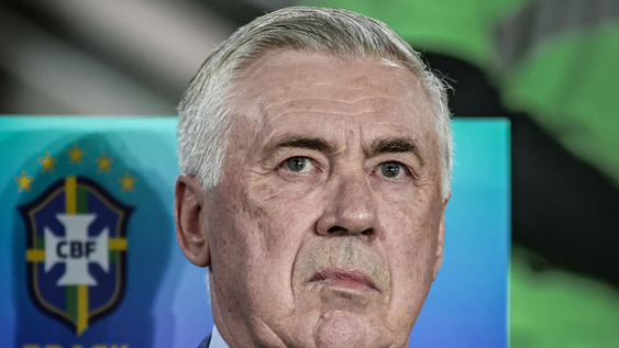 Carlo Ancelotti, DT de la Selección de Brasil