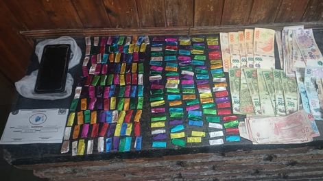 Los Andes | En el último año los quioscos de droga en Mendoza se han dedicado casi exclusivamente a la venta de cocaína fraccionada. | Foto: Ministerio de Seguridad y Justicia