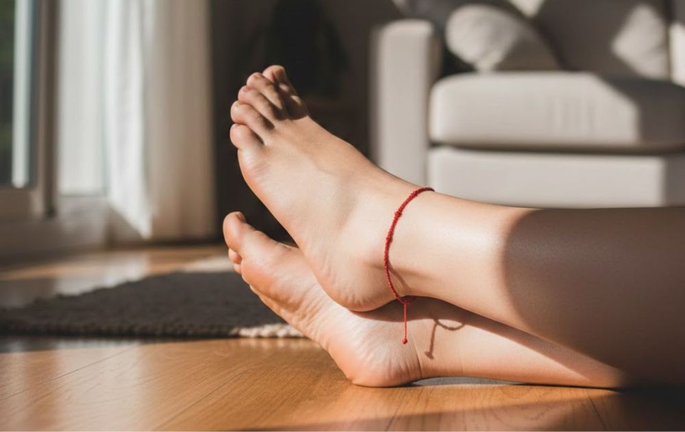 La cinta roja brinda una sensación de tranquilidad frente a situaciones inciertas.