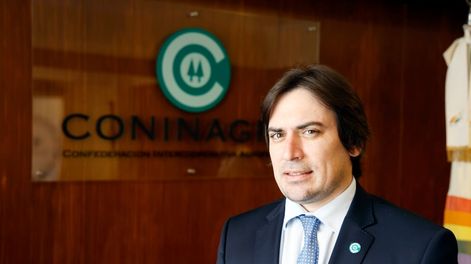 El nuevo presidente de Coninagro, el santafesino Lucas Magnano, aseguró que pronto llegarán medidas de alivio para el sector. Foto: Gentileza