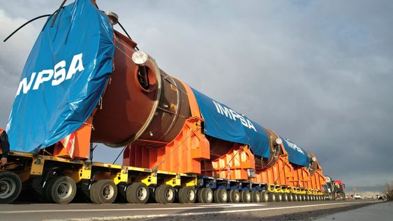Reactor de Impsa para YPF: el operativo de traslado demandó más días de lo previsto originalmente