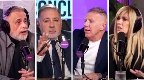 Así fue el estreno de Cónclave, el programa de Jorge Rial, Viviana Canosa, Alejandro Fantino y Fabián Doman