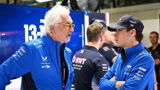 Flavio Briatore respaldó a Franco Colapinto