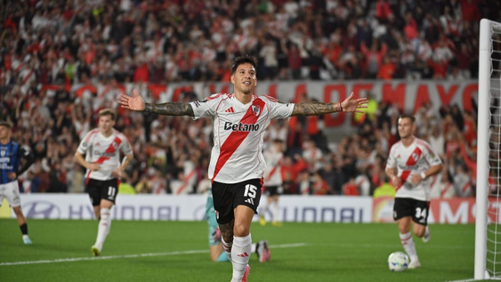 Indiscutido. Sebastián Driussi volvió a sumar en el Millo; convirtió el primer gole frente a Independiente del Valle.