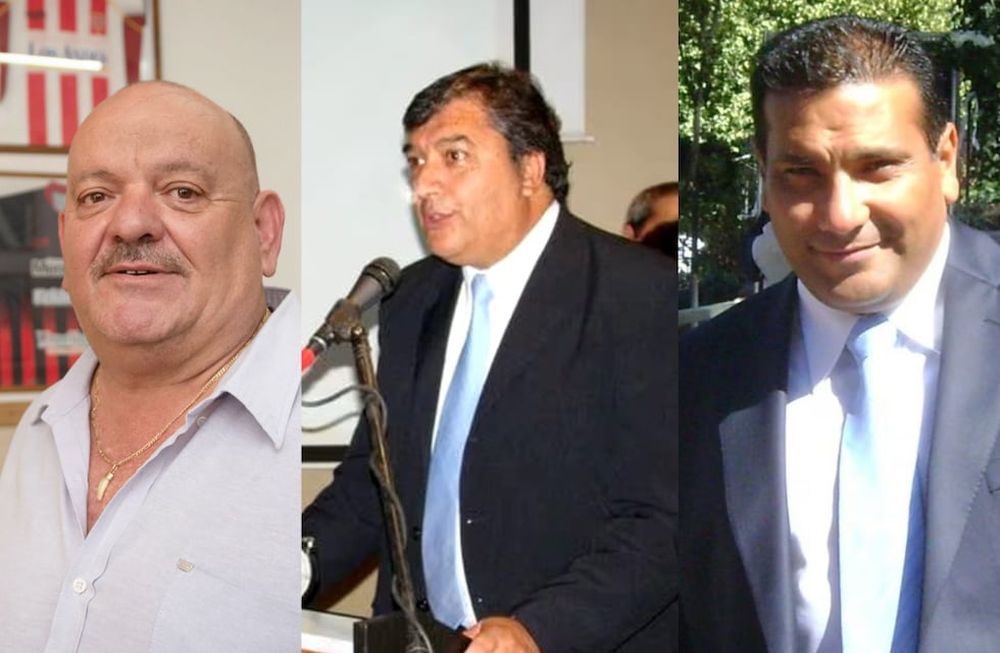 Carlos Hugo Suraci, Alfredo Arias y Ricardo Miranda