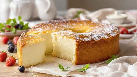 La torta de yogur que solo necesita 2 elementos para hacerla.