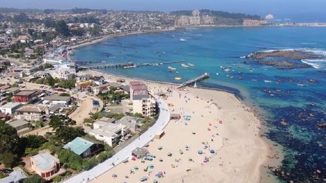 Las playas chilenas que podrían desaparecer por el cambio climático: Algarrobo (Valparaíso) / Gentileza