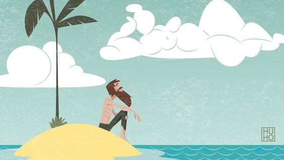 La palabra “soledad” se presta a confusiones: porque si bien todo parecería indicar que estar solo no es lo ideal, tampoco es una buena señal que alguien no pueda convivir consigo mismo. Ilustración: Hugo Horita.